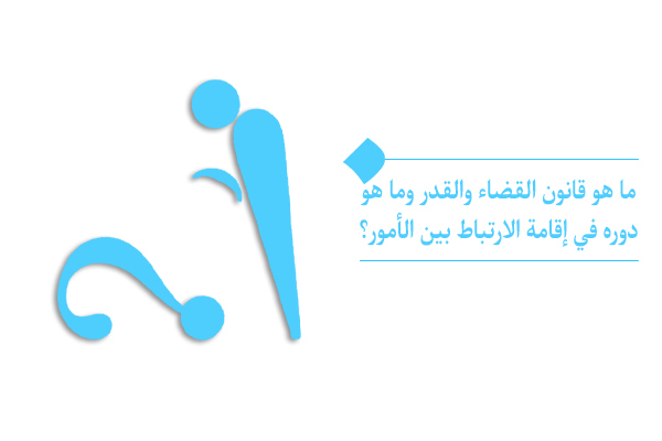 تحليل قانون القضاء والقدر والنظام الذي ينشأ من خلاله في الشؤون
